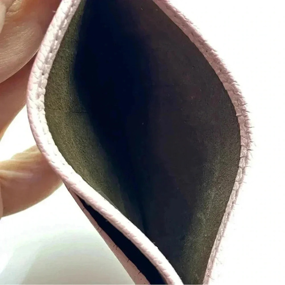 Tiffany & Co. card case holder leather wallet pink - Picture 3 of 3